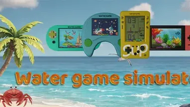Water game simulator cover