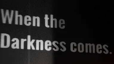 When the Darkness comes cover